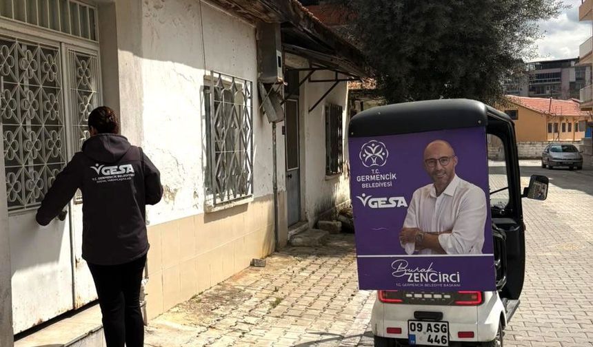 Germencik Belediyesi'nden ihtiyaç sahiplerine yıl boyu destek