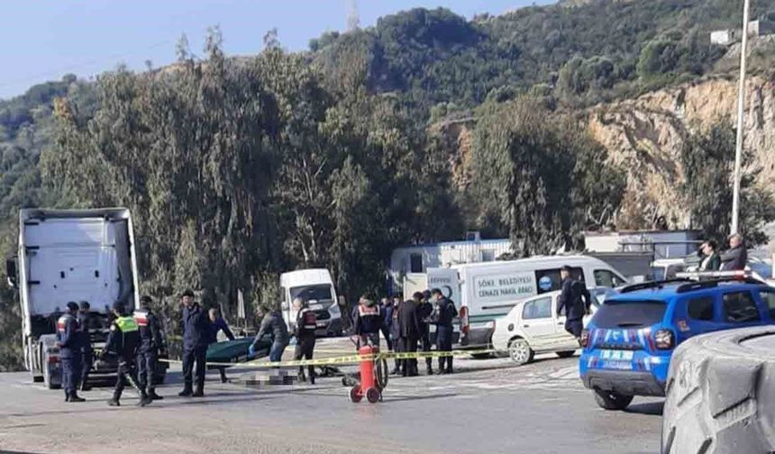 Maden ocağında tırın altında kalan kadın hayatını kaybetti