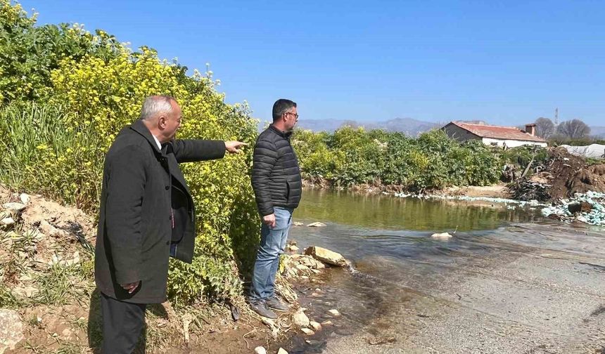 Malgaç Çayı'nda ulaşımı rahatlatan düzenleme