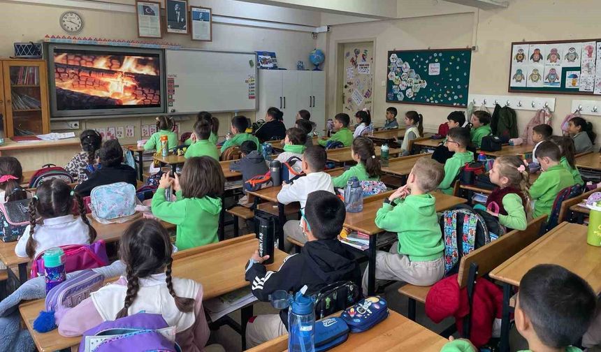 Söke'de miniklere 'Yeşil Vatan' bilinci aşılanıyor