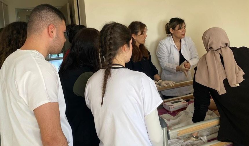 'Yara Bakımı Eğitimi' uygulamalı olarak yapıldı