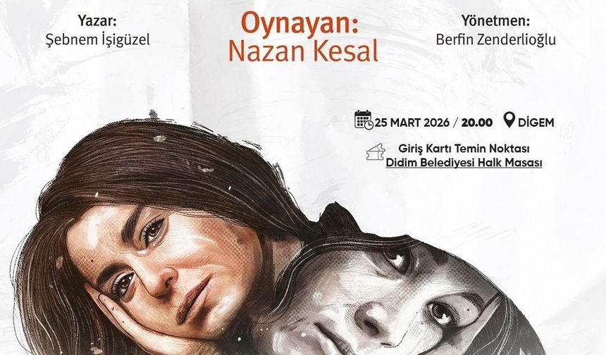 'Yaralarım aşktandır' adlı tiyatro oyunu Didimliler ile buluşacak