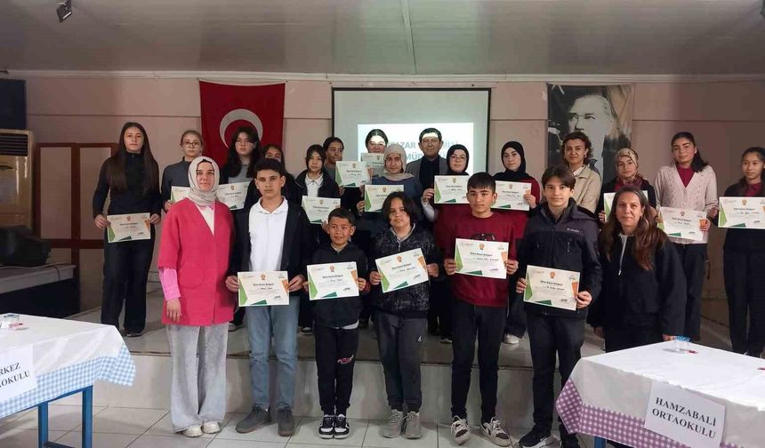 Yenipazar'da Ortaokullar Arası İklim Münazarası düzenlendi