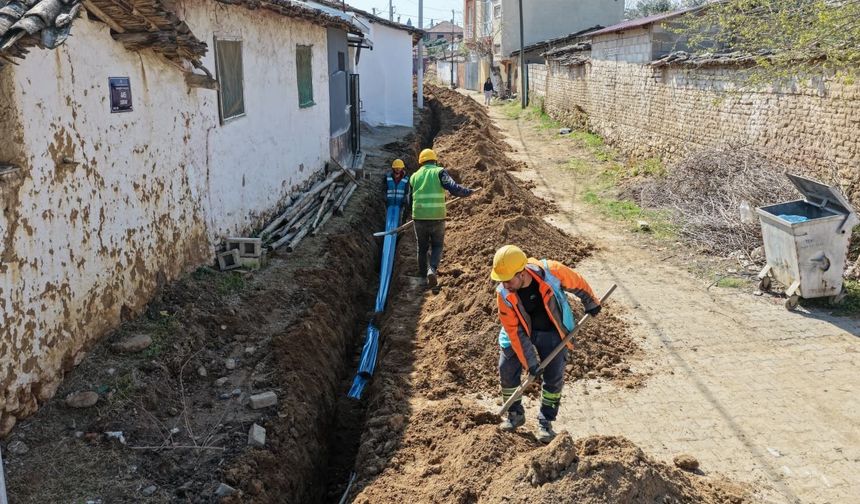 Aydın Büyükşehir Belediyesi'nden Köşk'te altyapı yatırımı