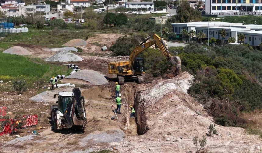 Aydın Büyükşehir'den Didim'de altyapı yatırımı