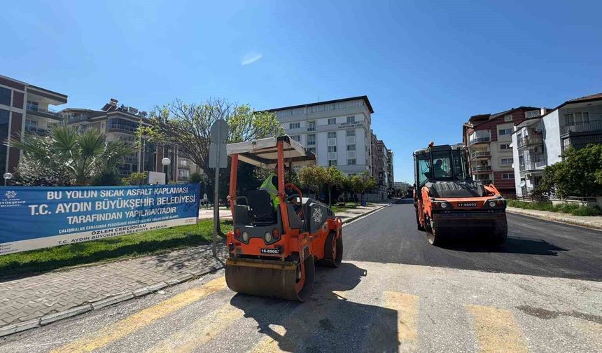 Aydın Büyükşehir'den Efeler'de yol çalışması