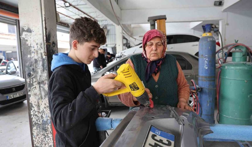 Aydın sanayisinin kadın ustası: On parmağında on marifet