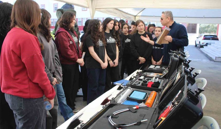 Aydın'da liseli gençlere jandarma okulları tanıtıldı