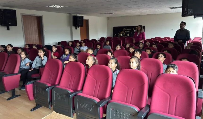 Aydın'da öğrencilere su tasarrufu eğitimi