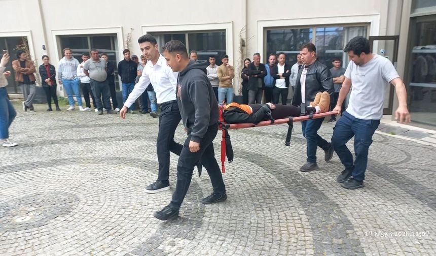 Aydın'da otel personeline afet farkındalık eğitimi ve tatbikat