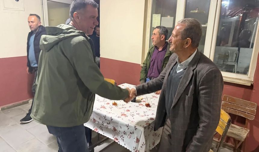 Başkan Ercan Koyunlar Mahallesi'nde vatandaşlarla buluştu