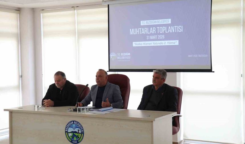 Başkan Özel, muhtarlarla buluştu