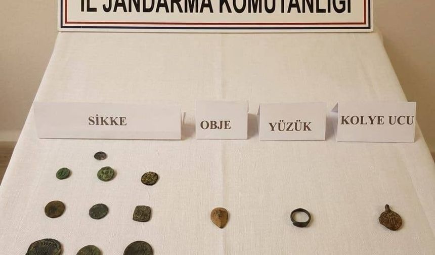 Bozdoğan'da tarihi eser kaçakçılığı operasyonu: 4 şüpheli yakalandı