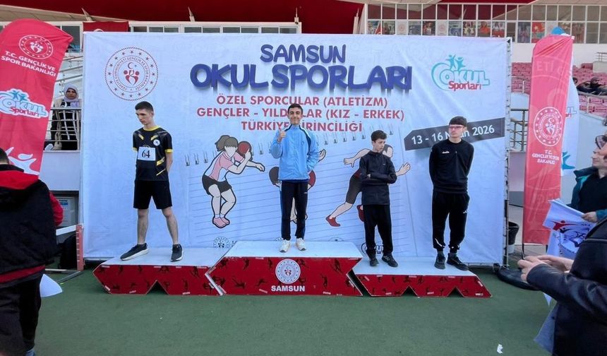 Bozdoğanlı öğrenciden Türkiye derecesi