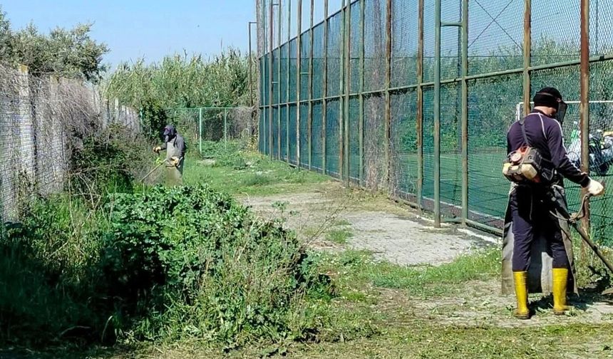 Efeler Belediyesi ekipleri Kocagür'de temizlik çalışması gerçekleştirdi