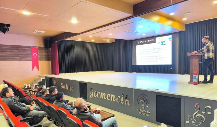 Germencik Belediyesi'nden personele iş güvenliği eğitimi