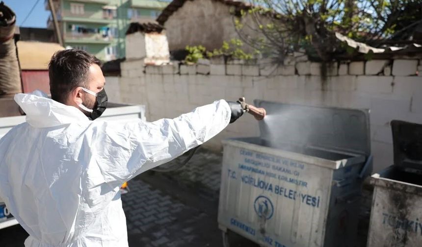 İncirliova'da sivrisineğe karşı erken önlem