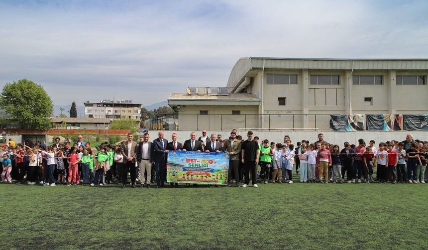 Köşk'te çocuklar şenlikte buluştu