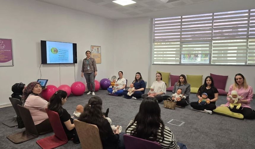 Nazilli'de 'Gebe Okulu' ile anne adaylarına kapsamlı eğitim