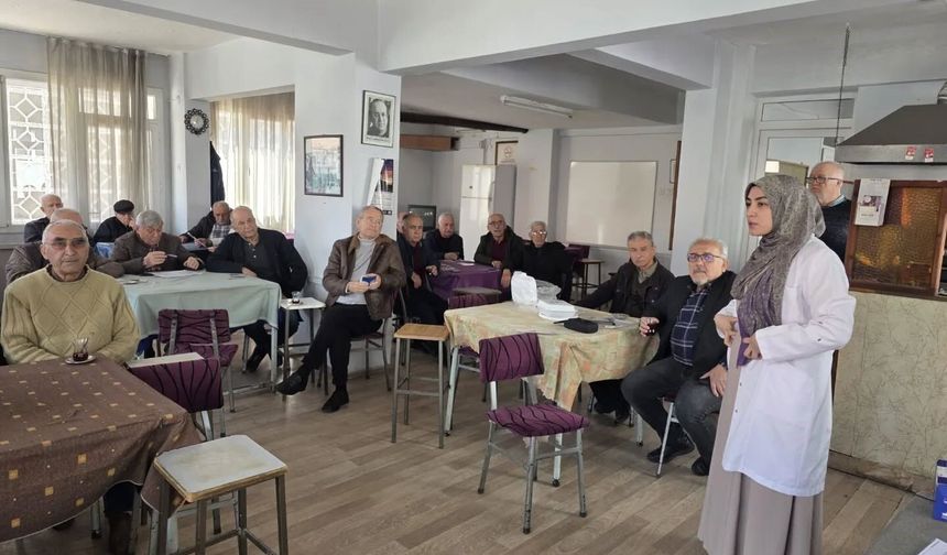Nazilli'de Kanser Haftası'nda farkındalık eğitimi
