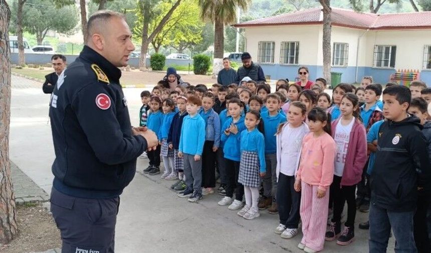 Nazilli'de öğrencilere yangın bilinci aşılandı