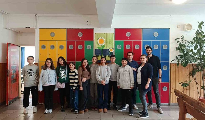 Nazillili öğrenciler projelerini bu kez Budapeşte'de yürüttü