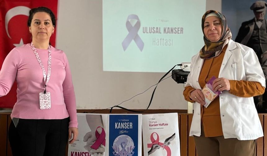 Söke'de kanserde erken teşhisin önemine dikkat çekildi