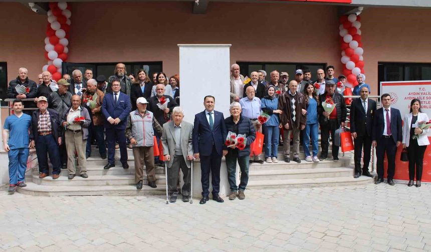 Yapımı tamamlanan Aydın Huzurevi ilk yaşlı kabulünü gerçekleştirdi