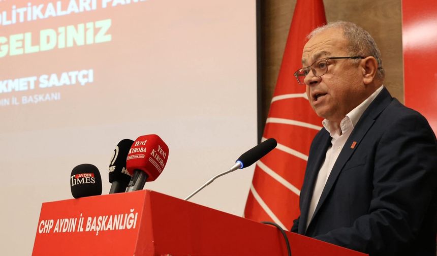 CHP’li Saatçı”Bu karar tarihe kara bir leke olarak geçmiştir”