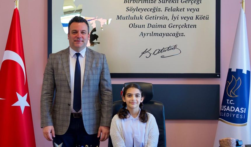 KUŞADASI BELEDİYESİ 23 NİSAN GELENEĞİNİ BU YIL DA DEVAM ETTİRDİ