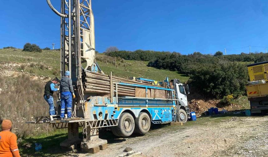 Aydın Büyükşehir'den 25 yeni sondaj kuyusu