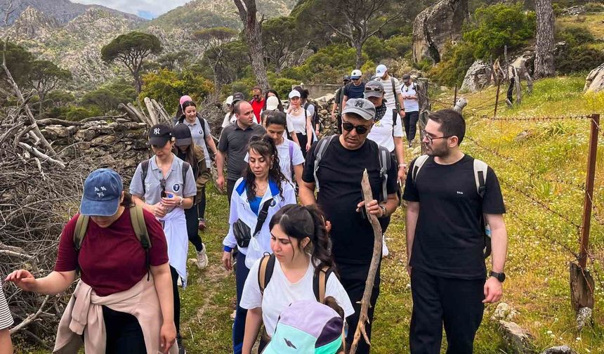 Aydın Büyükşehir'den gençler için trekking etkinliği