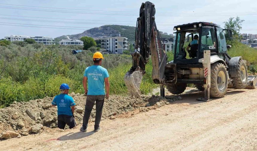 Aydın Büyükşehir'den Kuşadası'na altyapı yatırımı
