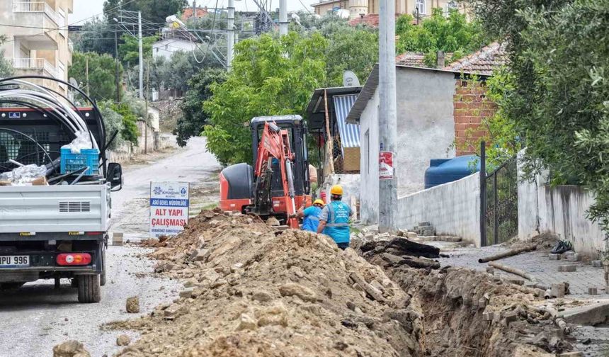 Aydın Büyükşehir'den Kuyucak'a altyapı yatırımı