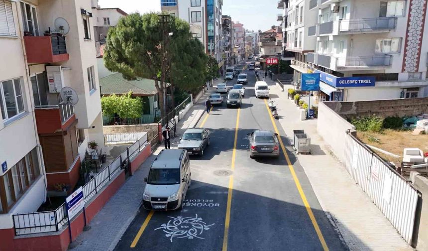 Aydın Büyükşehir'den Söke'de yol çalışması