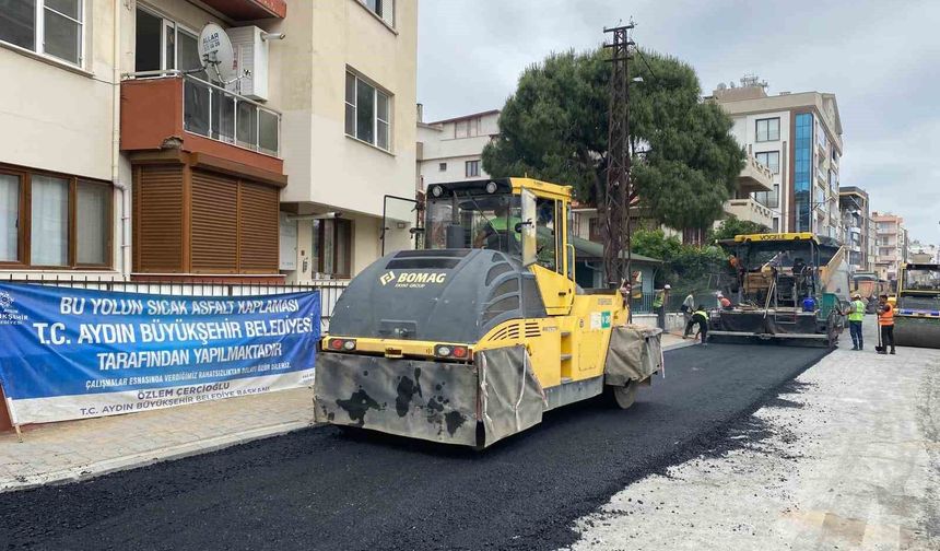 Aydın Büyükşehir'in yatırımları sürüyor