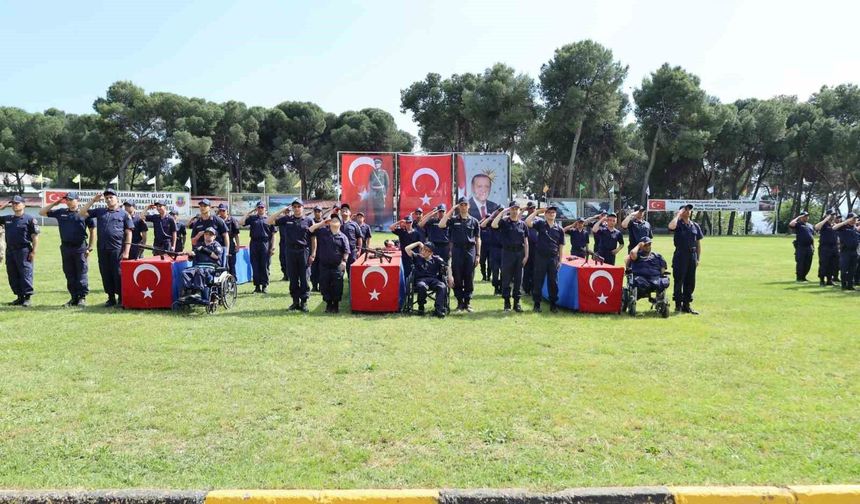 Aydın'da 22 özel birey askerlik yemini etti