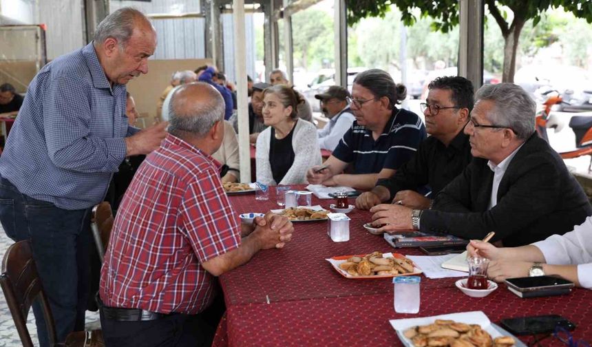 Başkan Tetik, Şirinevler'de vatandaşları dinledi