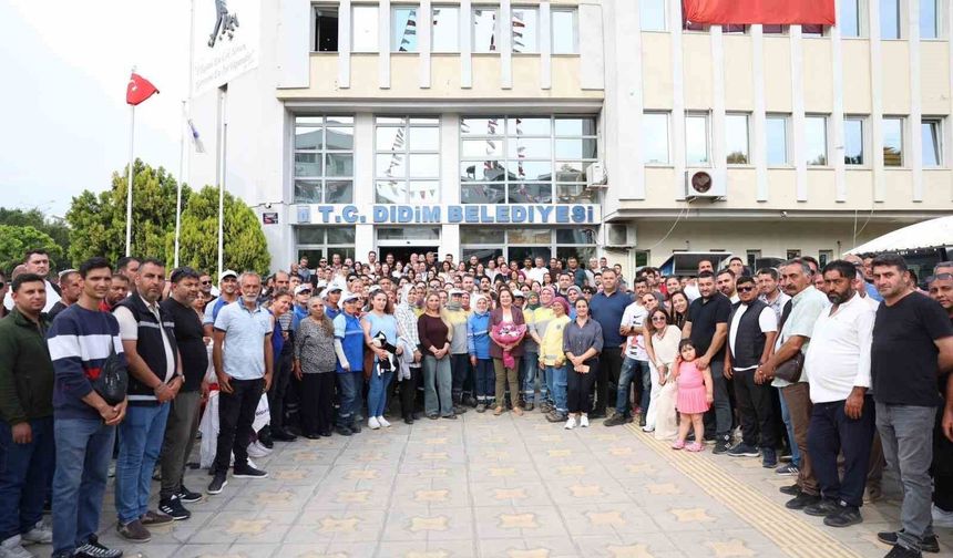 Didim Belediyesi'nde bayramlaşma programı gerekleştirildi