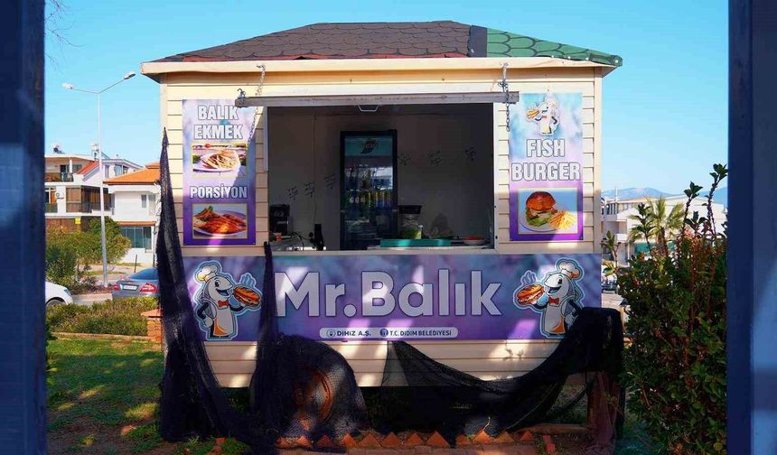 Didim Belediyesi'nden halka ekonomik balık ekmek hizmeti