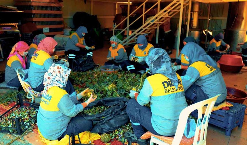 Didim Belediyesi'nin doğal ürünleri halkla buluşuyor