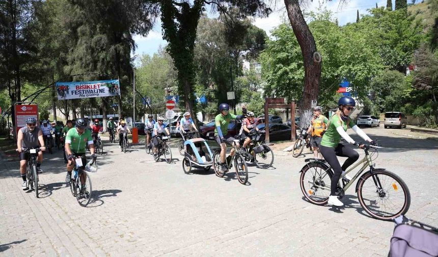 Efeler'de Bisiklet Festivali başladı