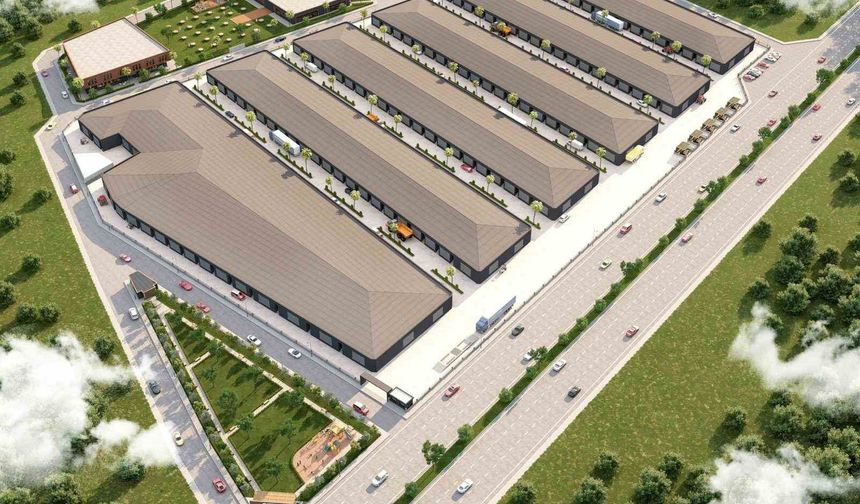 Germencik'te Agroport için ilk kazma vuruldu