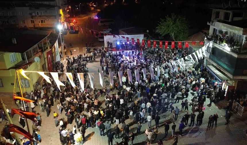 İncirliova'da vatandaşlar Hıdırellez'i kutladı