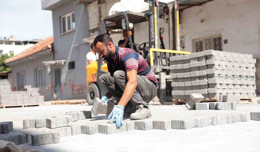 İncirliova'da yeni yollar bayrama yetişecek