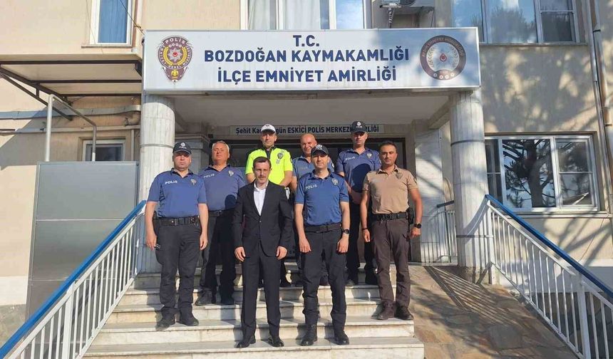 Kaymakam Polat, bayram mesaisindeki personeli yalnız bırakmadı
