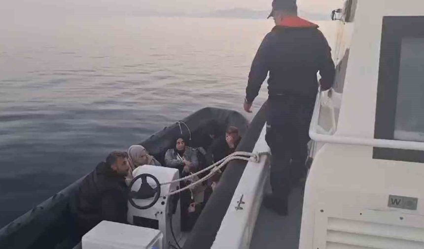 Mobil radar tespit etti, yakalandılar