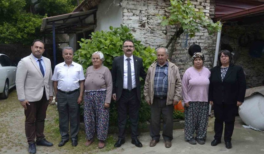 Sultanhisar protokolü şehit ailelerini unutmadı
