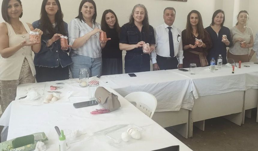 Sultanhisar'da öğretmenlere 'Sıfır Atık Atölyesi' eğitimi