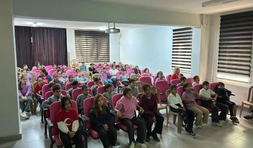 Yenipazar'da öğrencilere su verimliliği anlatıldı